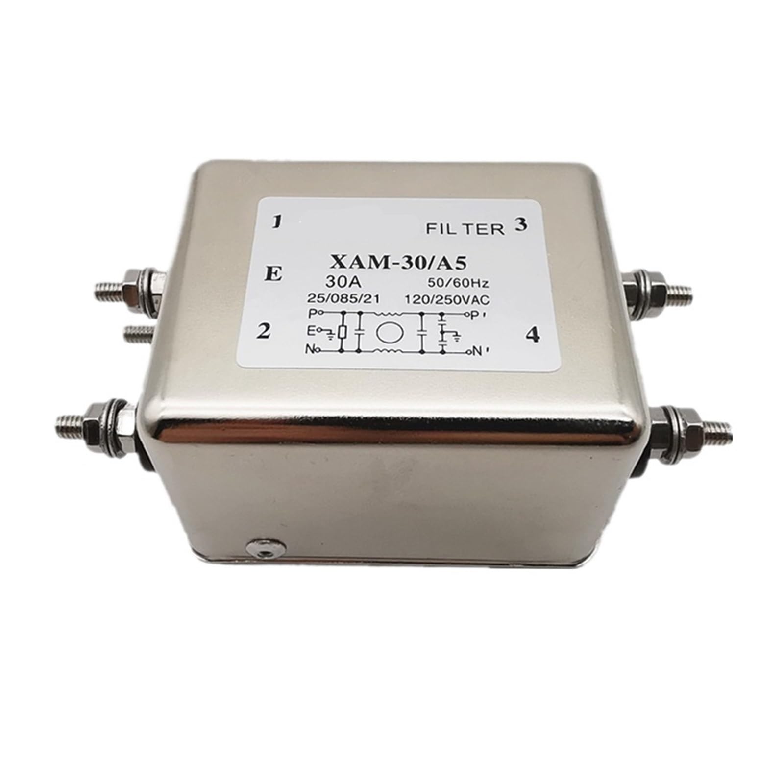 Filtro antirruido XAM-30/A5 30A para eliminar interferencias en red 220V