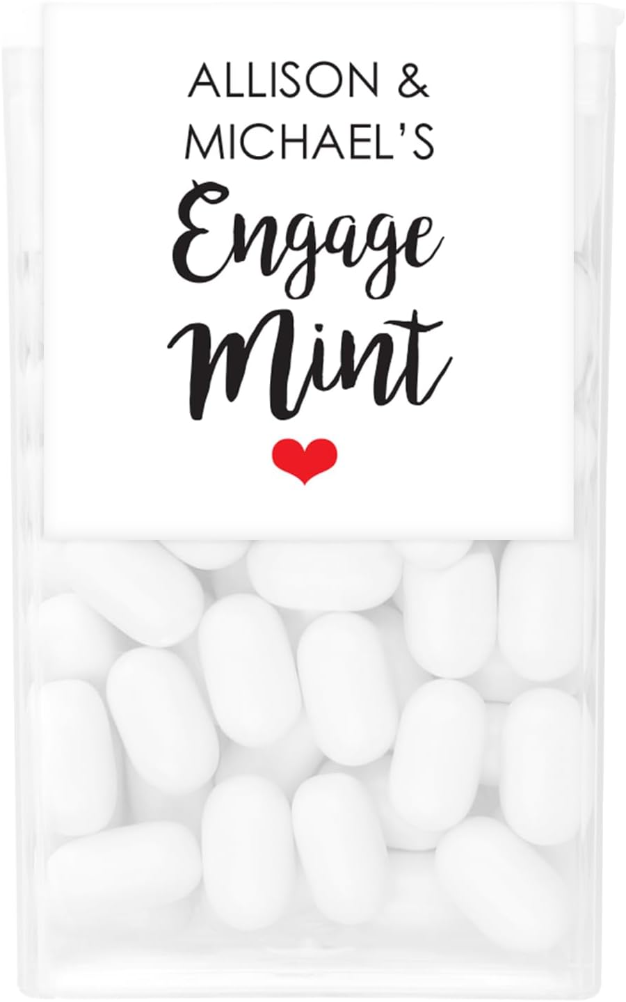 Engagement Favors Tic Tac LABELS Mint To Be, Bridal Shower Favors, Wedding Favors, Meant To Be Favors - Set of 24 Labels