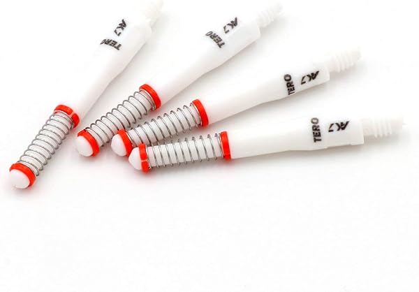 CUESOUL TERO AK7 Tiges de fléchettes à Ressort intégré télescopique, Lot de 4 pièces - 3