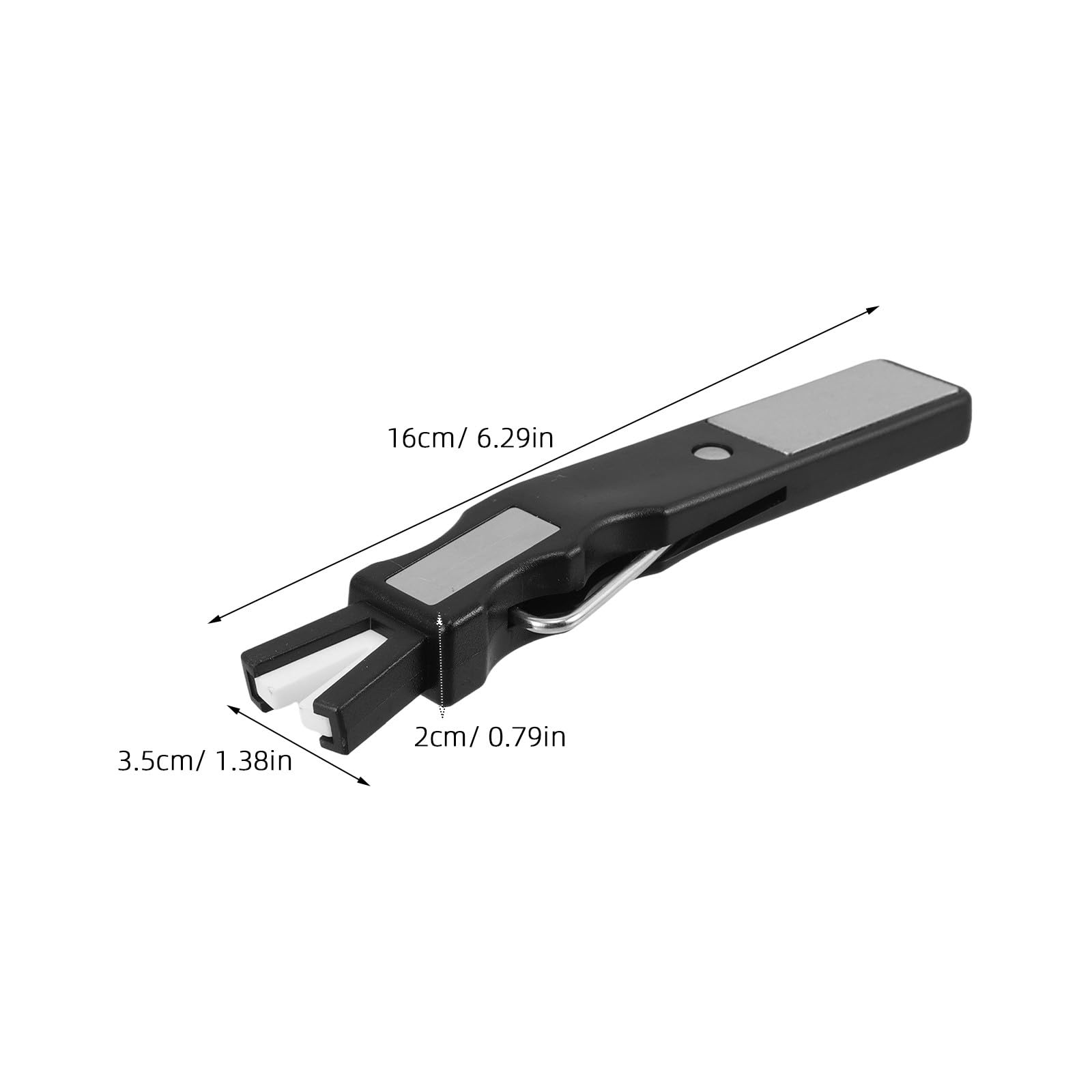 UPKOCH 2 Pezzi di affilatrice per Pattini da Ghiaccio - Affilatrice per Lame in Ceramica per Pattini da Ghiaccio e Scarpe da Hockey - Strumenti di affilatura Comodi e Portatili per affilare Le Lame