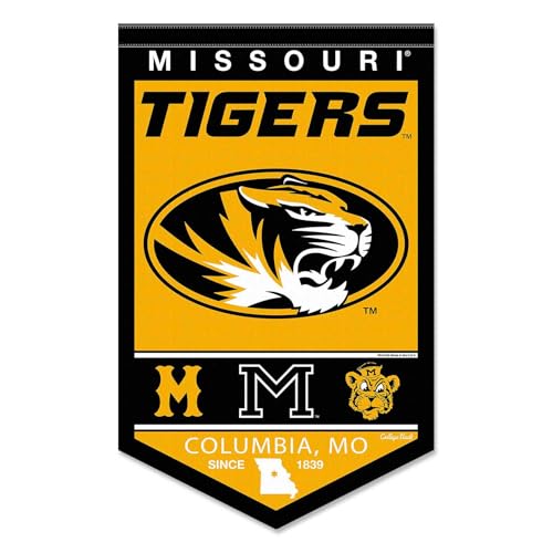 College Flags & Banners Co. Missouri Tigers Heritage History Banner Pennant
