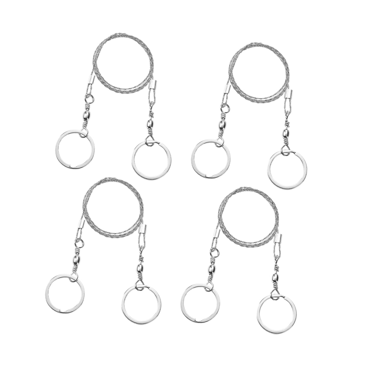 Sosoport Survival Pocket Chainsaws Wire Saws Emergency Wire Saws Portable Pocket Chainsaw for Outdoor