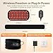 Cordless Heating Red Light Infrared Therapy Belt, Red Light Therapy for Body, 12.6