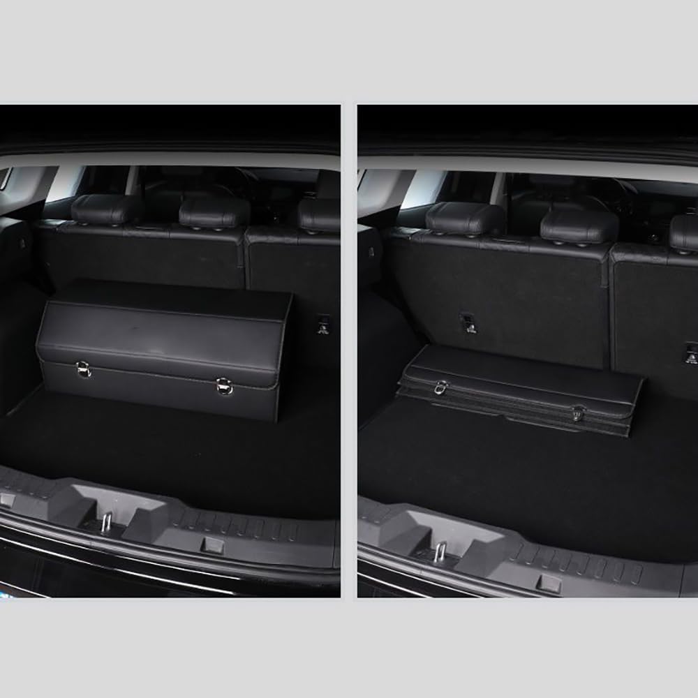 Organizador Maletero Coche para Ford Mustang Edge Explorer Bronco Ranger Expedition F150, Caja Plegable para el Coche, Antideslizante,múltiples Compartimentos, Gran Capacidad.