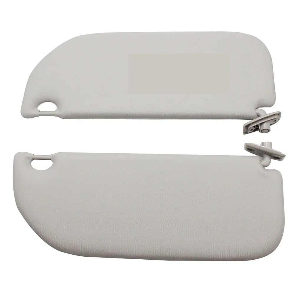 1PCS Für 301 für Citroen für Elysee 2014-2017 Grau sonnenblende Make-Up spiegel montage front sun block(Left Side)