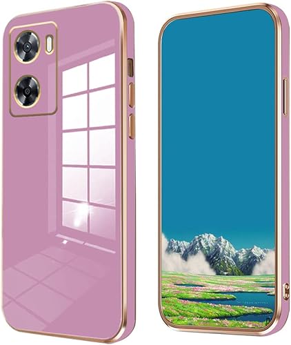 Miniatura 8 de Wousunly Funda compatible con Oppo A57s de silicona rosa cubierta de teléfono Oppo A57 de 014oz a prueba de golpes delgada y suave rosa