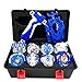 HYJYXQ Beyblade Burst Turbo, set di 8 trottole da combattimento 4D Bayblade, giocattolo regalo con scatola per bambini, Pasqua, Natale, compleanno (A)