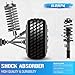 Front Struts w/Coil Spring & Sway Bar Links for 10-17 Chevrolet Equinox/GMC Terrain, 12-13 Chevy Captiva Sport, 08-09 Pontiac Torrent/Saturn Vue, 07-09 Suzuki Xl-7 (Fits 172526 172527 K750188 K750189)