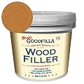 Goodfilla Red Oak, 1 Gallon (13.5lbs) Wood and Grain Filler, Stainable, Sandable, Zero Waste, Non-Toxic, USA Made