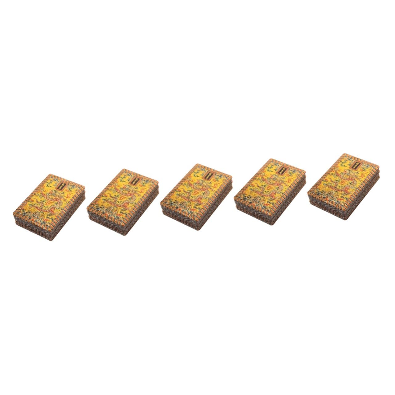 BESTonZON 5paquetes Baraja De Póker De Cartas De Impermeables para Fiestas De Póker Profesional para Adultos y Diversión y Entretenimiento Mesa