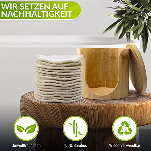 NF-Bamboo® Cuscinetti per trucco, lavabili (15