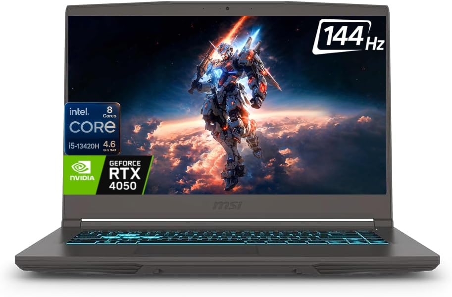 msi Thin 15 15.6インチ FHD 144Hz ゲーミングノートパソコン Intel i5 