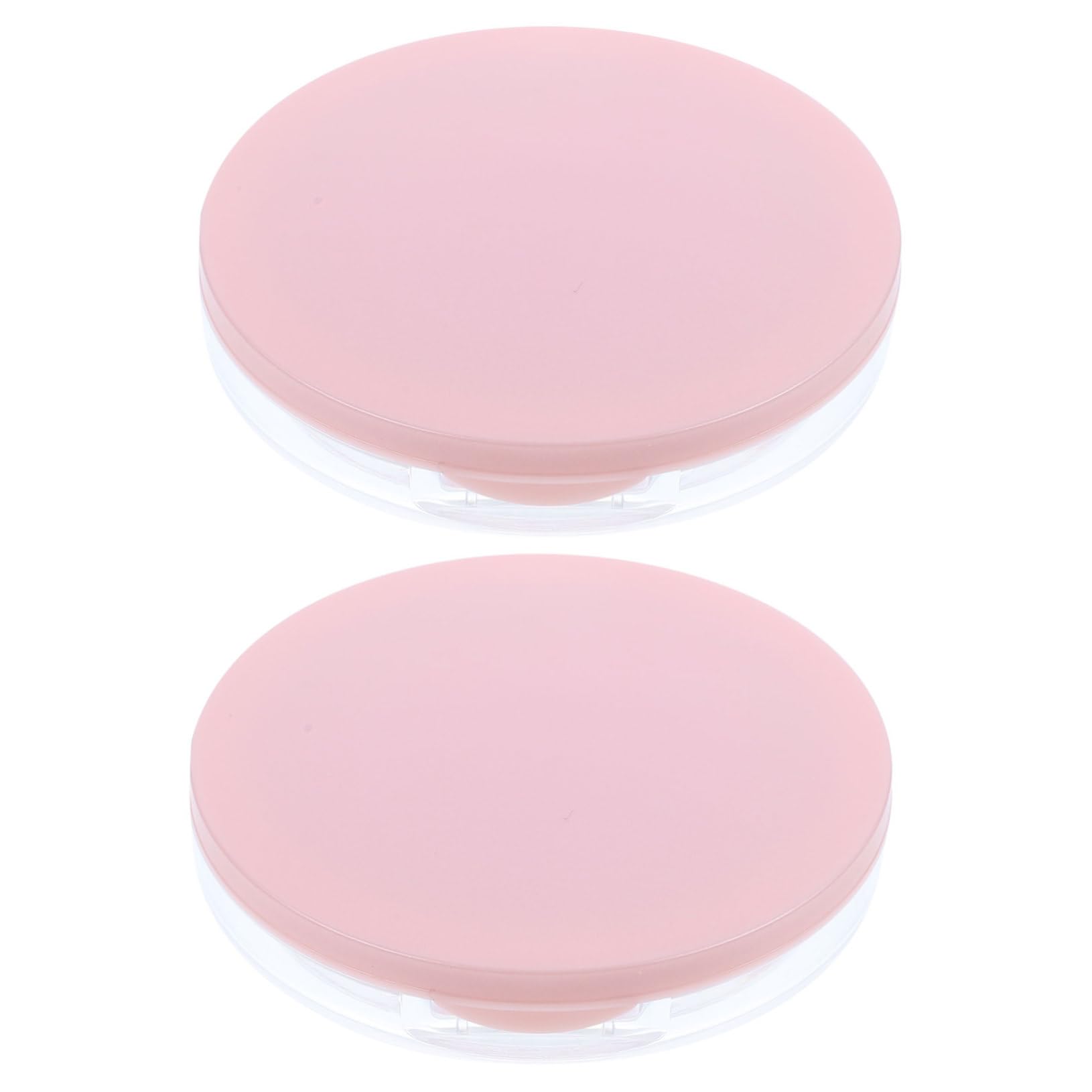 Housoutil 2pcs Box Container with Bulk Portable Empty Plastic Cushion Foundation G Cosmetic Loose Use