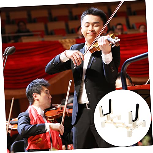 WHAMVOX 1 peça suporte de violino para partituras, suporte portátil dobrável para violino, suporte d