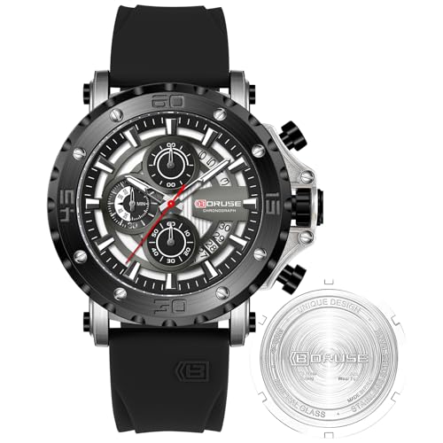 Montre militaire pour le sport de plein air et les réunions d'affaires étanche à quartz
