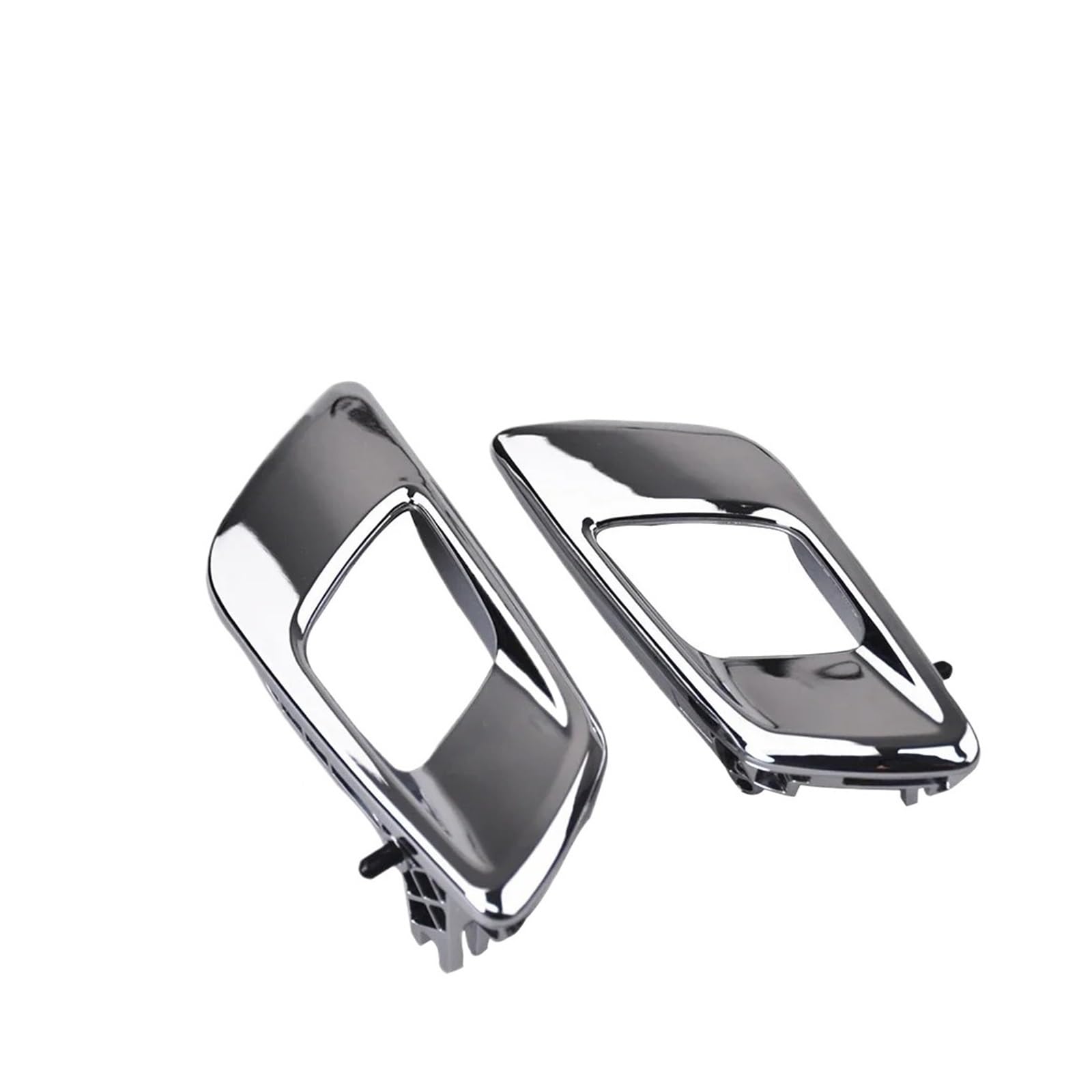 Wjwftcmk Bright Silver 1 Pair For Mazda For Bt50 2012-2019 Car Interior Door Handle Auto Inner Handles Inside Knob Left Handle(Bright Silver 1 Pair)