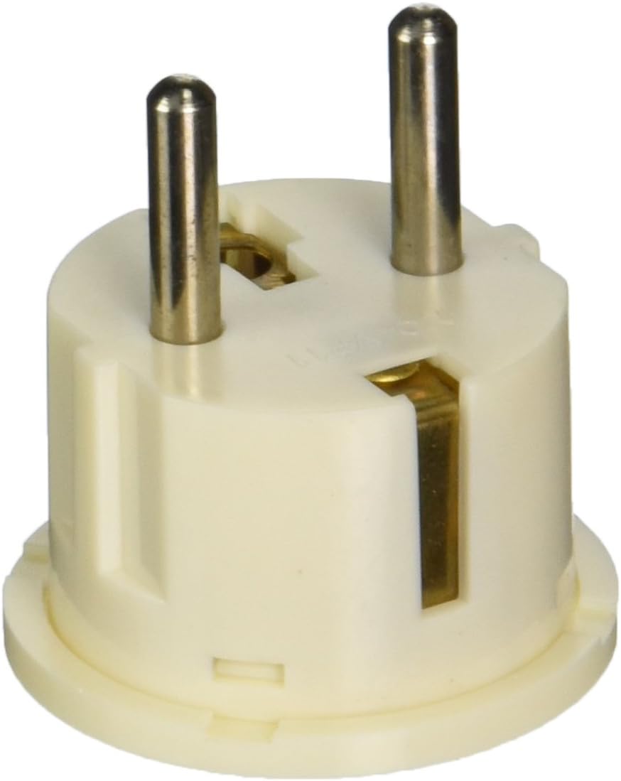 VCT USA to Europe Travel Plug Adapter Grounded German Shucko Plug (VP-11W)