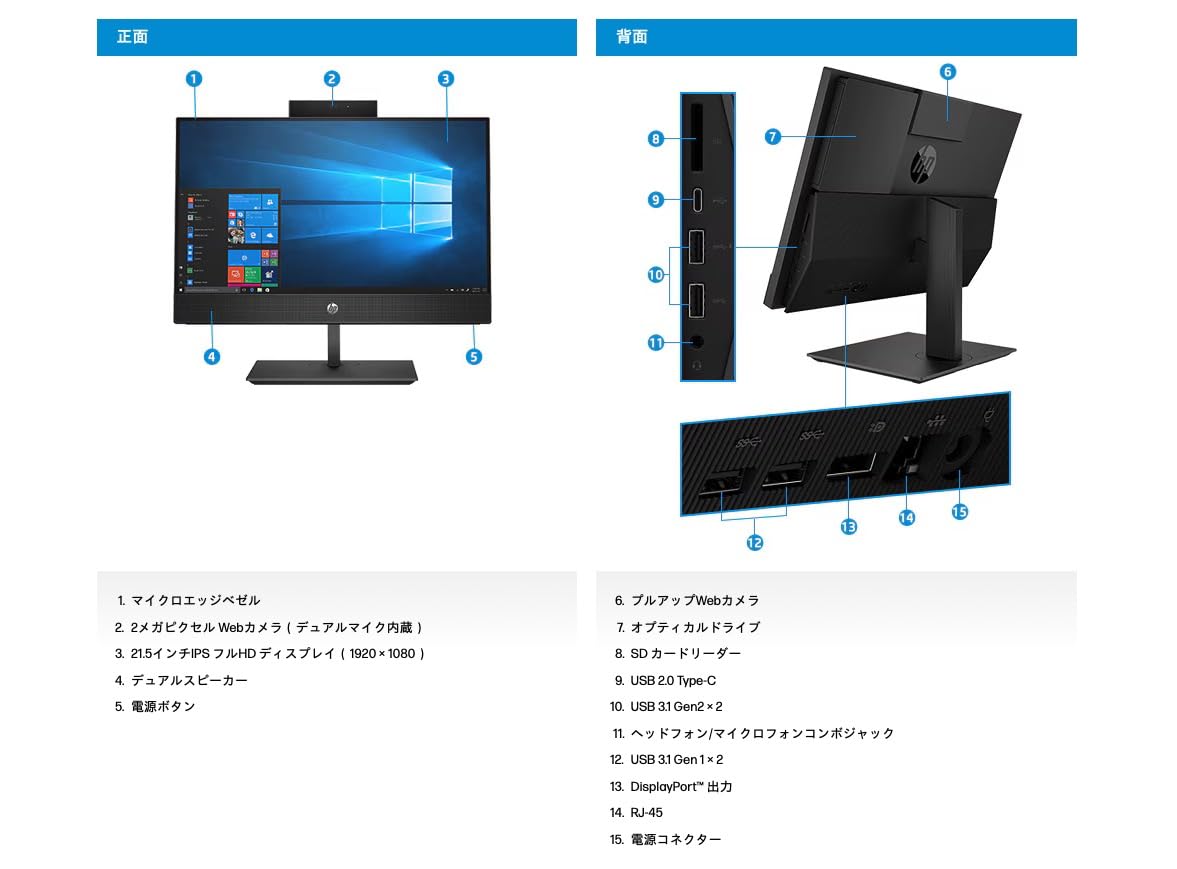 Amazon.co.jp: 【整備済み品】HP ProOne 600 G4 AIO 高性能・一体型PC