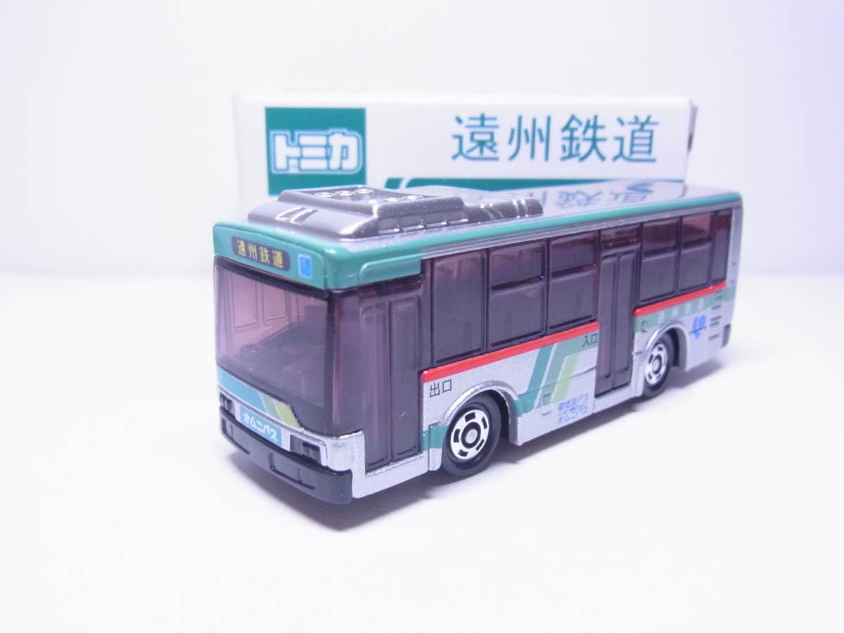 Amazon.co.jp: トミカ 93 特注 遠州鉄道 遠鉄バス 遠鉄百貨店 超低床 