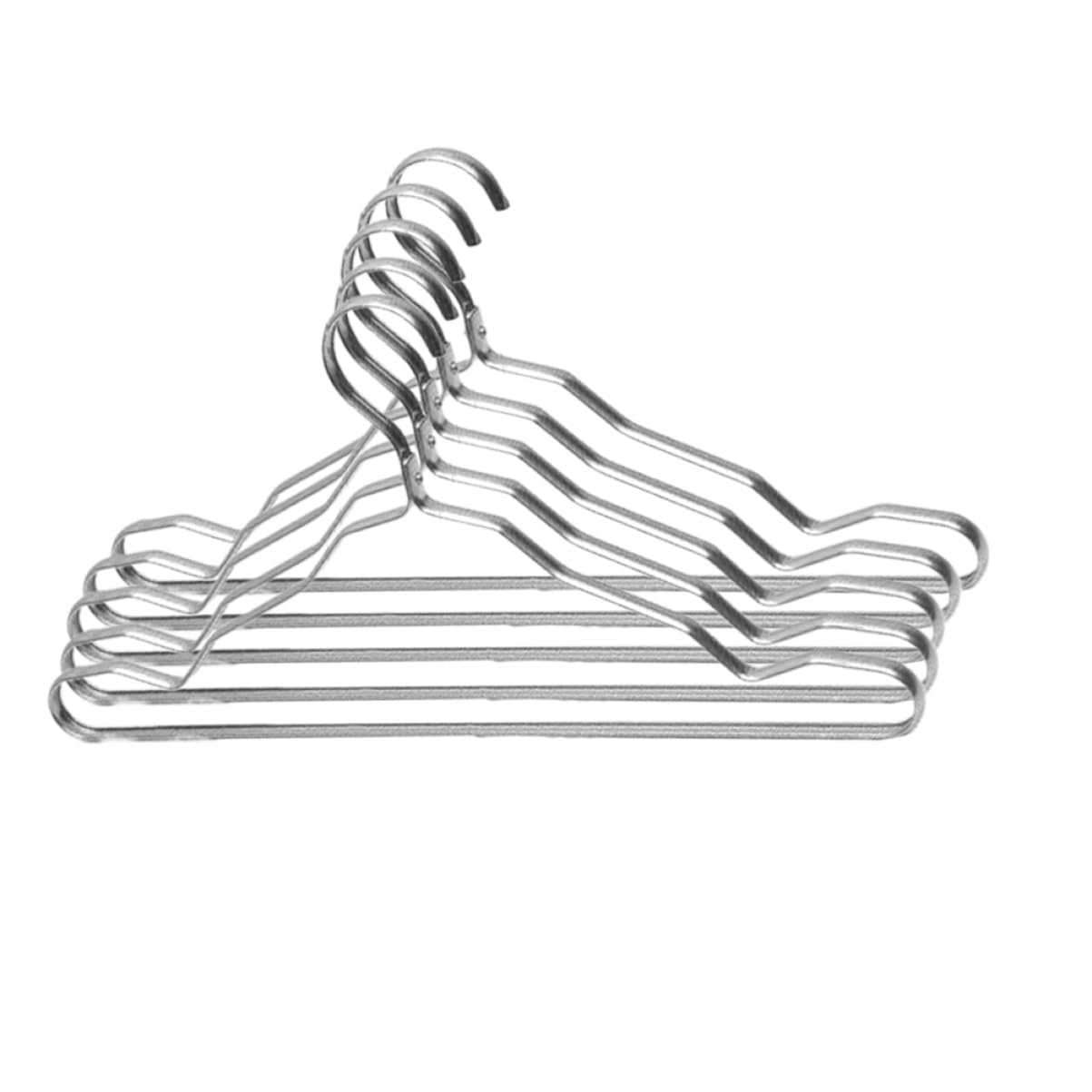 Alipis 2 Sets Kleiderbügel für Damen Modische Kleiderbügel für Zuhause rutschfest Wringfrei Stabiles Metall für Kleiderschrank und Wäsche 5 Stück