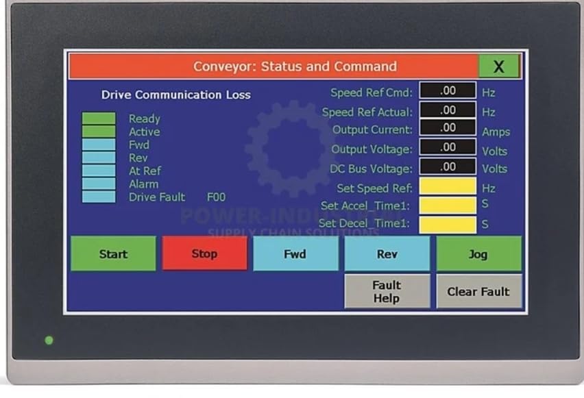 Image of PanelView 800 HMI Touch Screen 7 in 24VDC