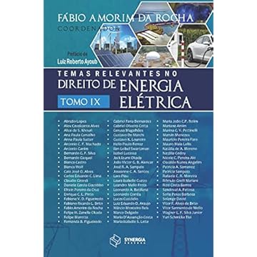 Capa do livro TEMAS RELEVANTES NO DIREITO DE ENERGIA ELÉTRICA - TOMO IX