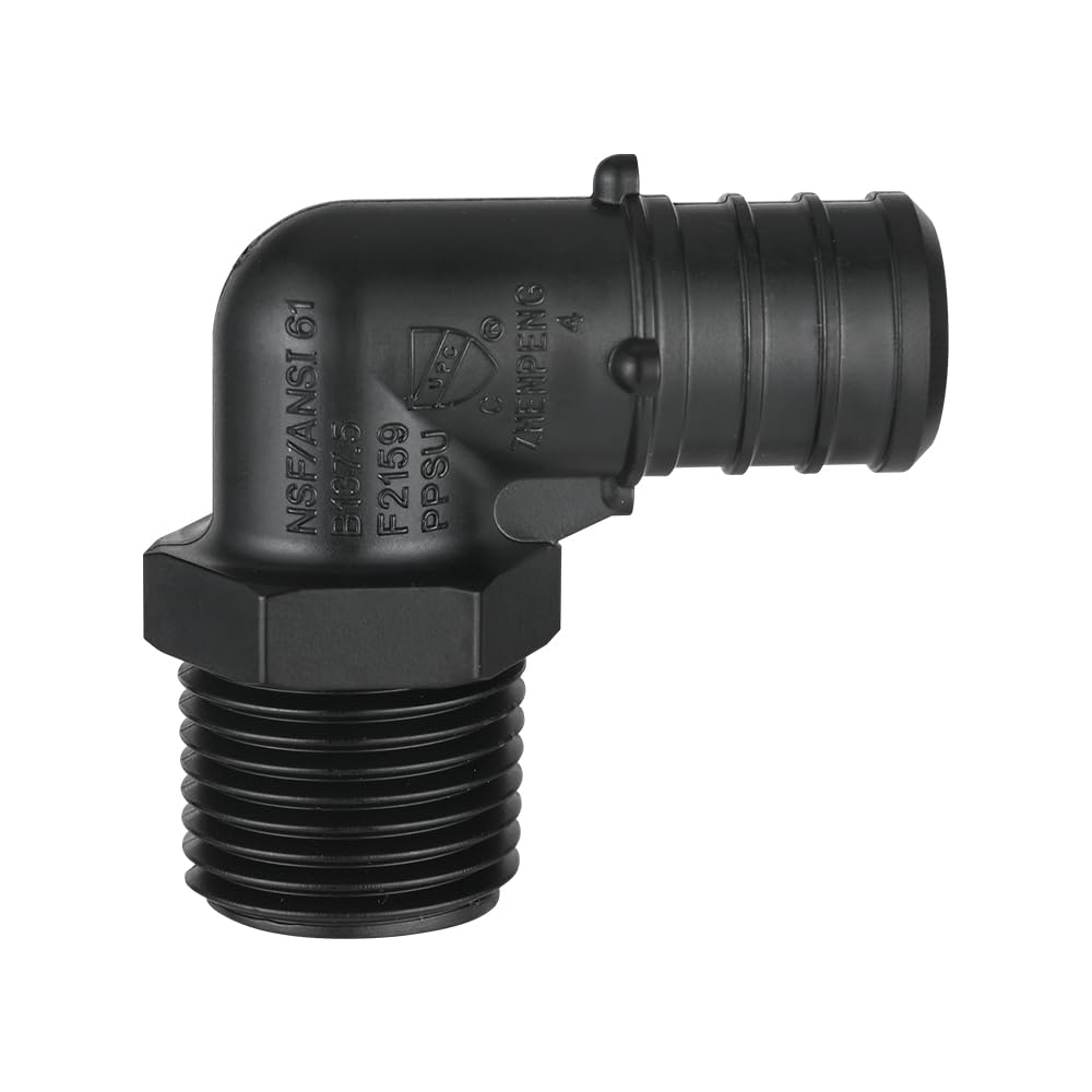 Snapklik.com : 5-Pack EFIELD Poly PPSU Barb Crimp 3/4