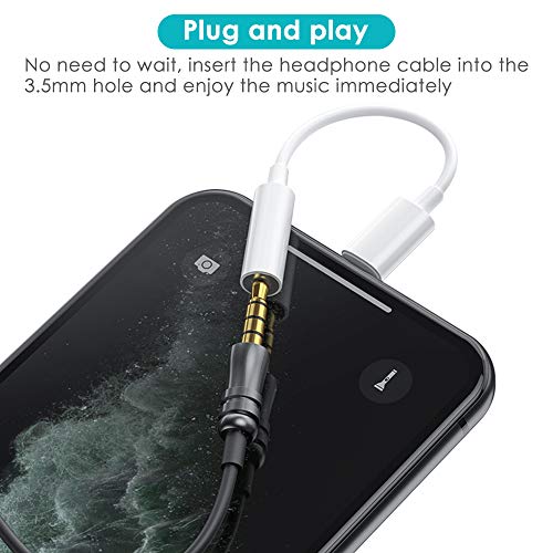 Apple MFi Certificato - Adattatore Jack per Cuffie...