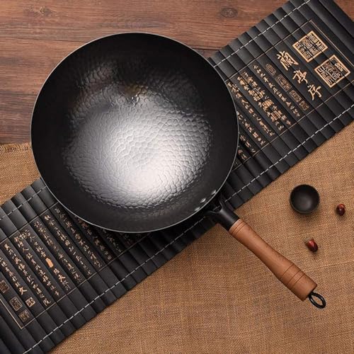 Wok de aluminio forjado 32 cm negro miniatura 4