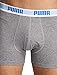 Produktbild Puma Herren Boxershorts Basic 2er Pack, blue / grey, M, 521015001