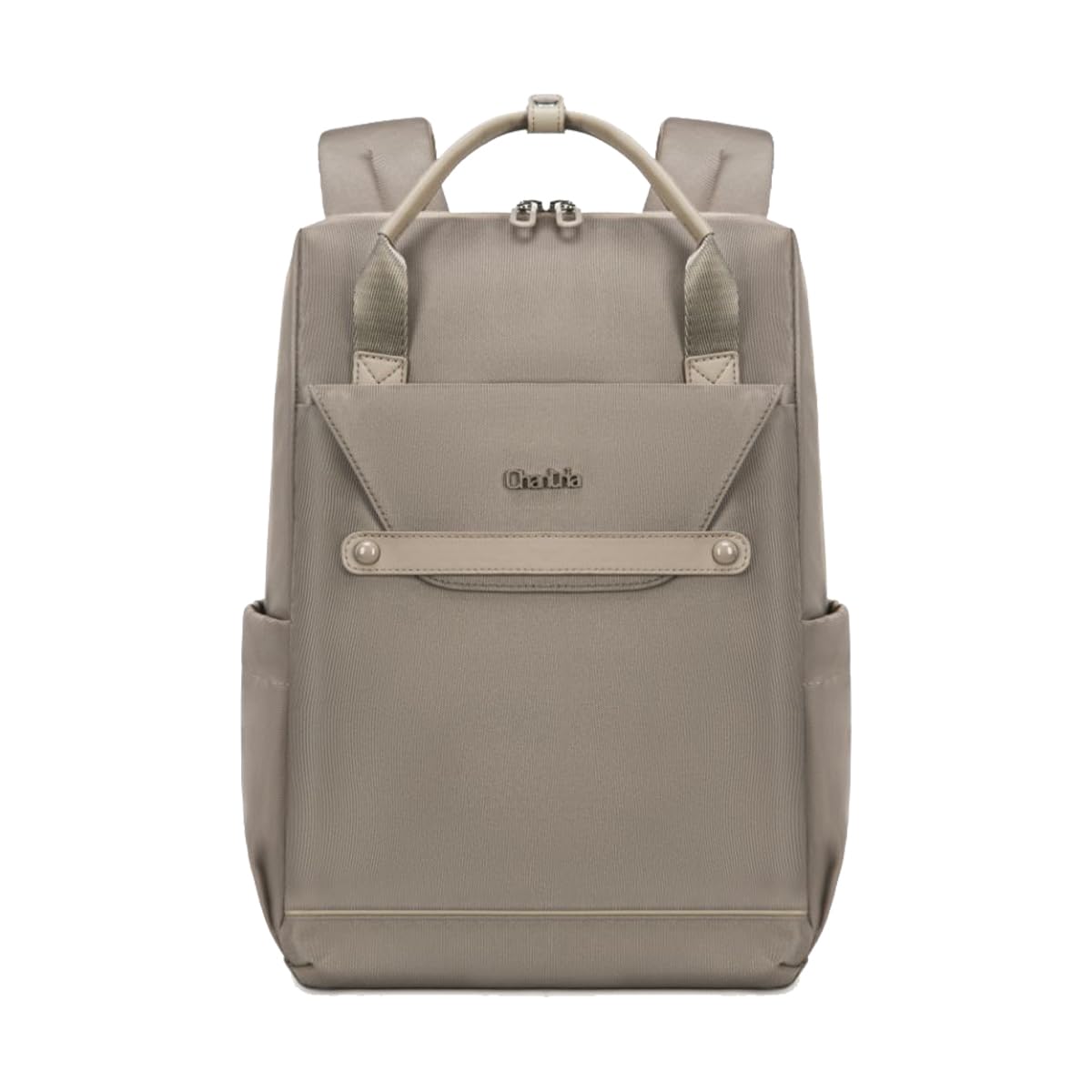 Chantria Casual Backpack for Women Stylish 13L Small Backpack fit 14 inch Laptop Compact Daypack Polyester Multi-pockets for Office Casual and Shopping