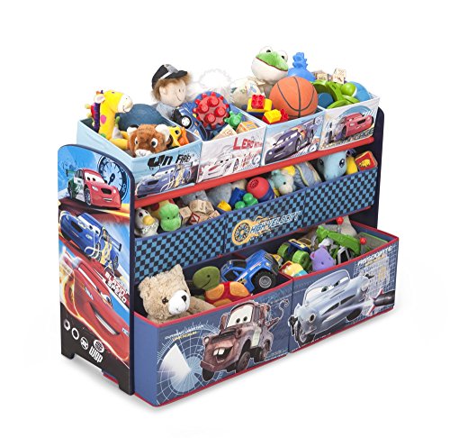 Delta Children Disney/Pixar Cars Deluxe Multi-Bin Toy Organizer