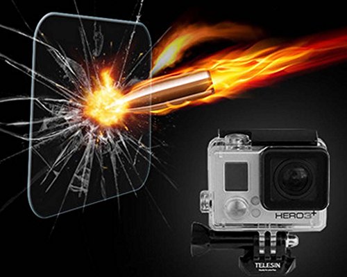 Pctc Go Pro 7 Tempered Glass Screen Protector Compatible For Gopro Hero 7 6 5 Black Sport Action Camcorder Tough Screen (4 Pack) #TOP3