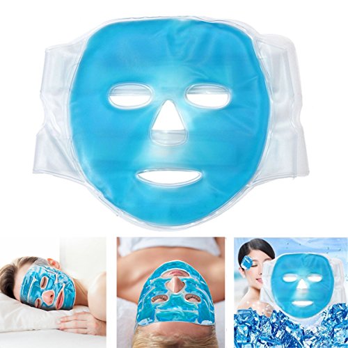 Preisvergleich Produktbild Funwill Kühlmaske für Gesicht, Gel, für Kopfschmerzen / Haut / Schlaf / geschwollene Augen