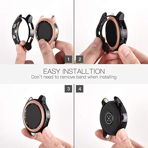 METEQI [2-Pezzi Soft TPU Protettiva Custodia