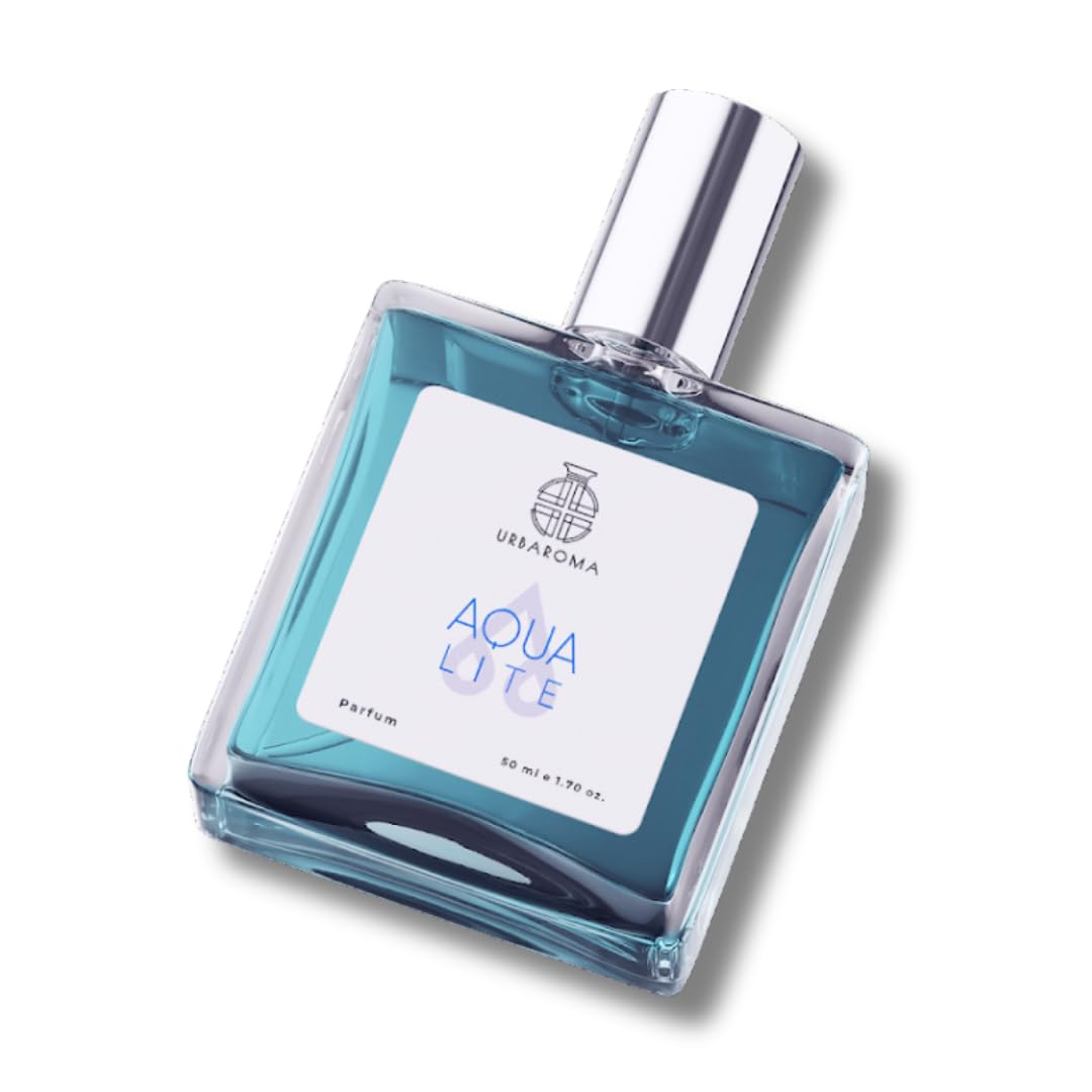 Urbaroma AQUA LITE for Men, 50ml EDP | Citrus, Aromatic, Aqua, Fresh, Powdery | Eau De Parfum | Luxury Fragrance | Long Lasting-image-42