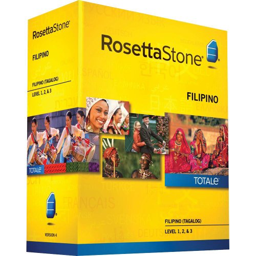 Learn Tagalog: Rosetta Stone Filipino (Tagalog) - Level 1-3 Set