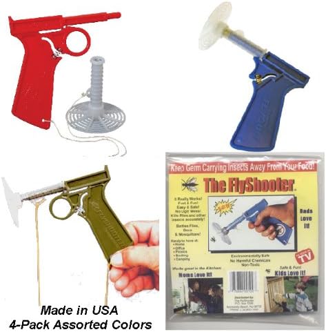 4 Pack Flyshooter - Bug Gun - By Martin Paul