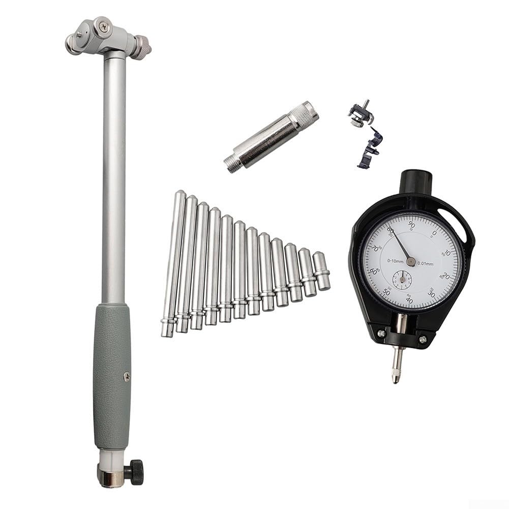 Instrumento de medición del agujero del cilindro para el indicador del dial 50-160m m gama 0.01m m exactitud y larga vida de servicio