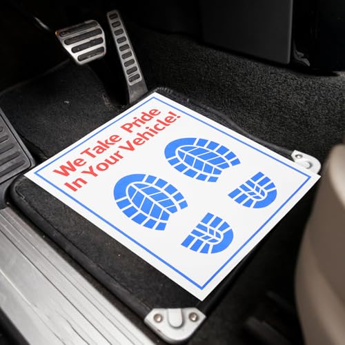 Alfombrillas desechables de papel para coche ideales en días lluviosos y trayectos de invierno 5