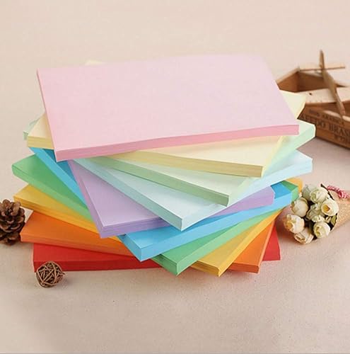 Miniatura 9 de 100 hojas de papel de impresión de papel de color papel de copia papel de copia tamaño A4 papel ligero de doble cara papel de construcción para