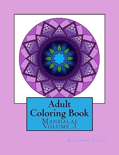 Adult Coloring Book: Mandalas Volume 3