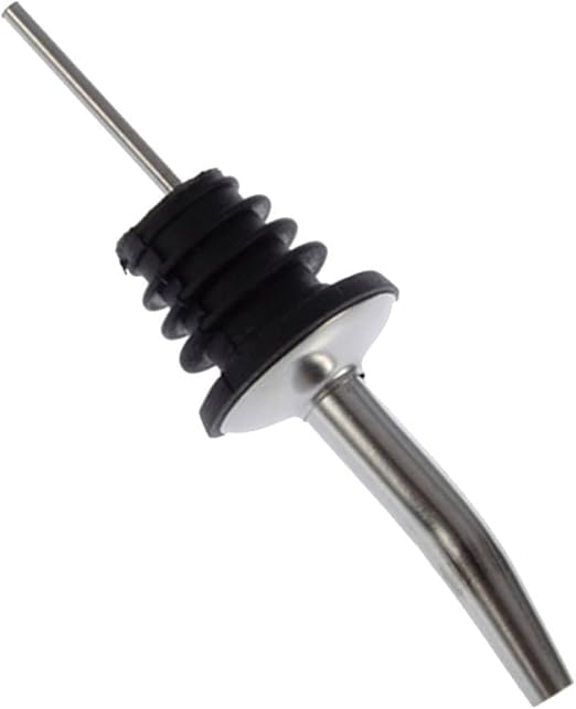 JBtek® (24 Pack) Stainless Steel Classic Bottle Pourers w/Tapered Spout (24)