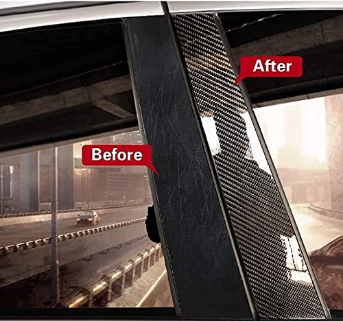 Image of Auto Oprema Black Carbon Fiber Style Waterproof Car Seal Strip Door Edge Cover Guard Anti-Scratch Step Decoration Cover Tape -5 M