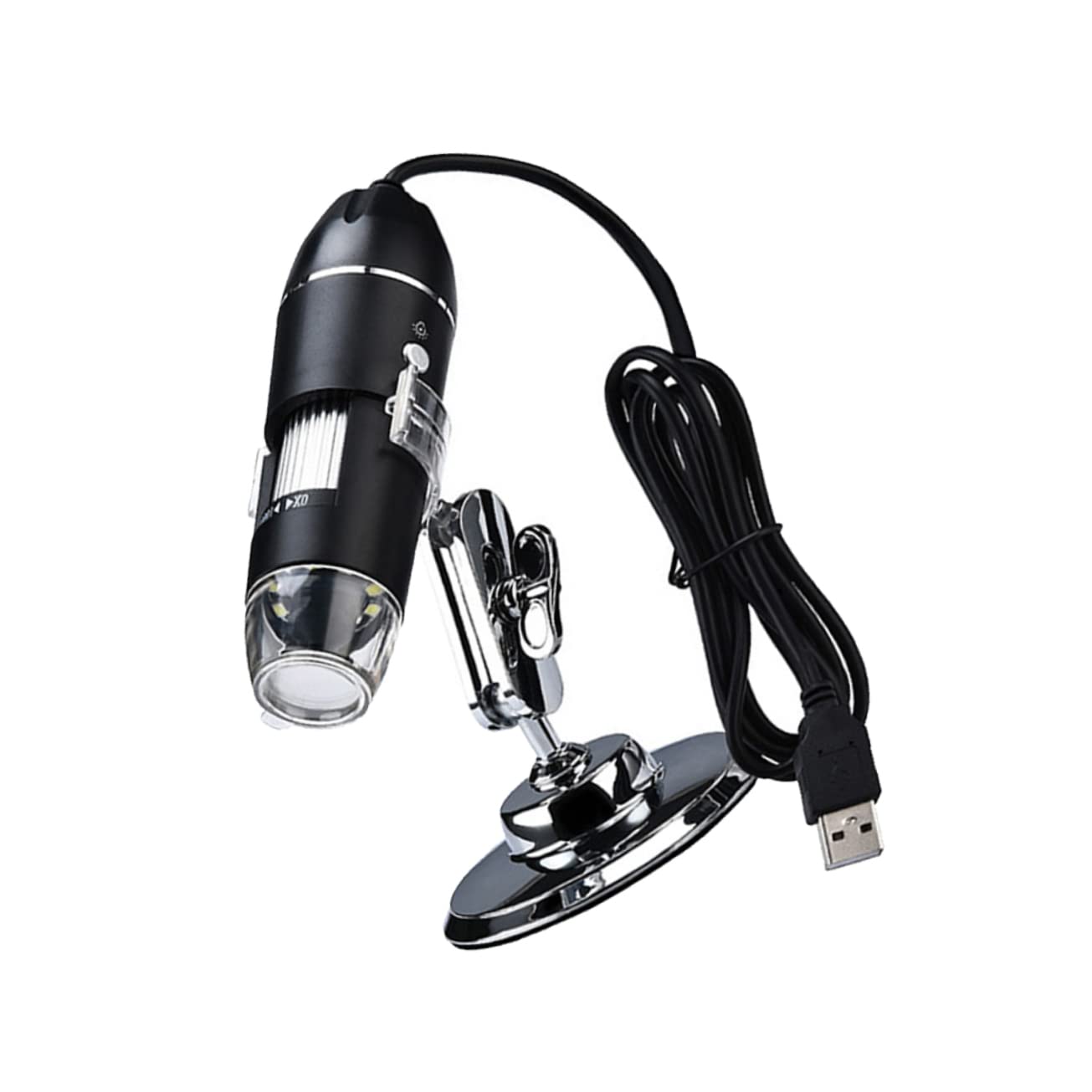 DOITOOL Mini Digital Microscope Portable Home Microscope Screen 1600x Magnifier for Phone Lab Jewelry