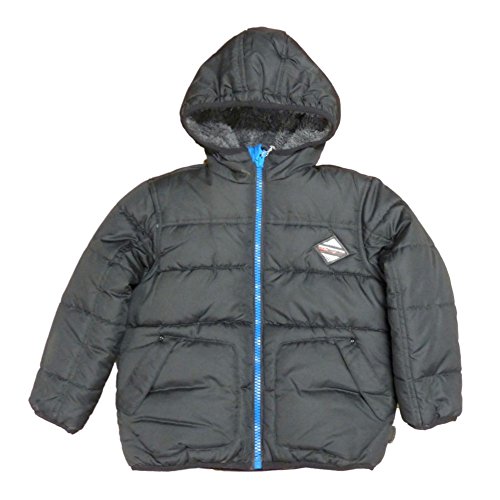 Performance Gear Boys Black Insulated Puffer Jacket Winter Coat