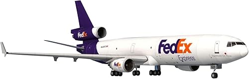 DAGIJIRD Modelo de avión de papel 3D 1:100 MD-11 Modelo de avión de aire Simulación Modelo de decoración de aviación (kit de desmontaje)