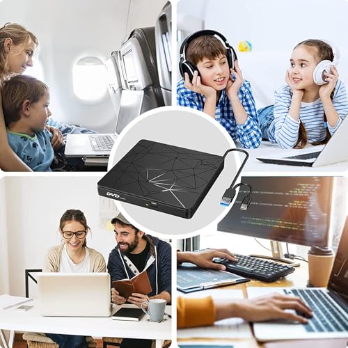 Lecteur de disque externe polyvalent USB 3.0 Type C PC Mac compatible - 4