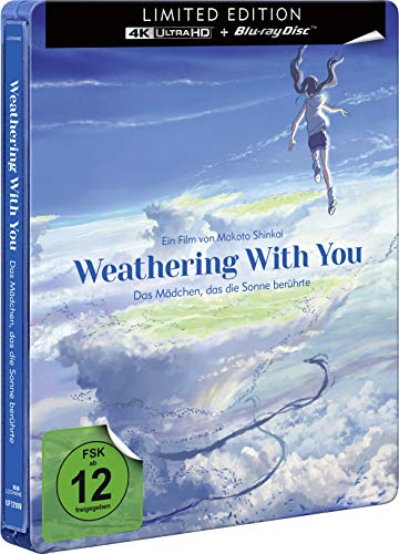 Weathering With You: Das Mädchen, das die Sonne berührte – 4K Steelbook (UHD + Blu-ray Disc)