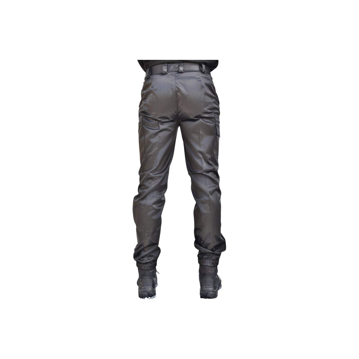 Cityguard - Pantaloni da lavoro, neri opachi